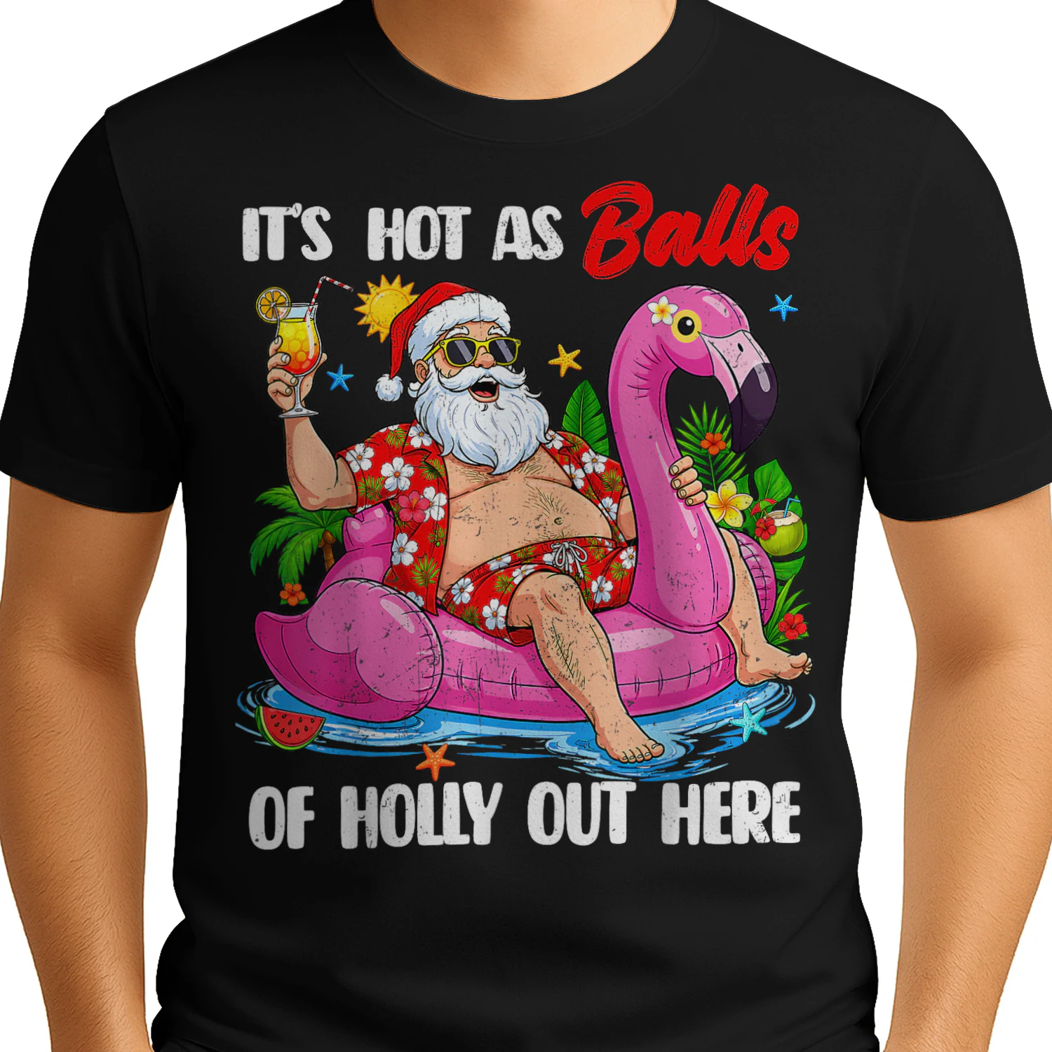 Its Hot As Balls of Holly Out Here Christmas in