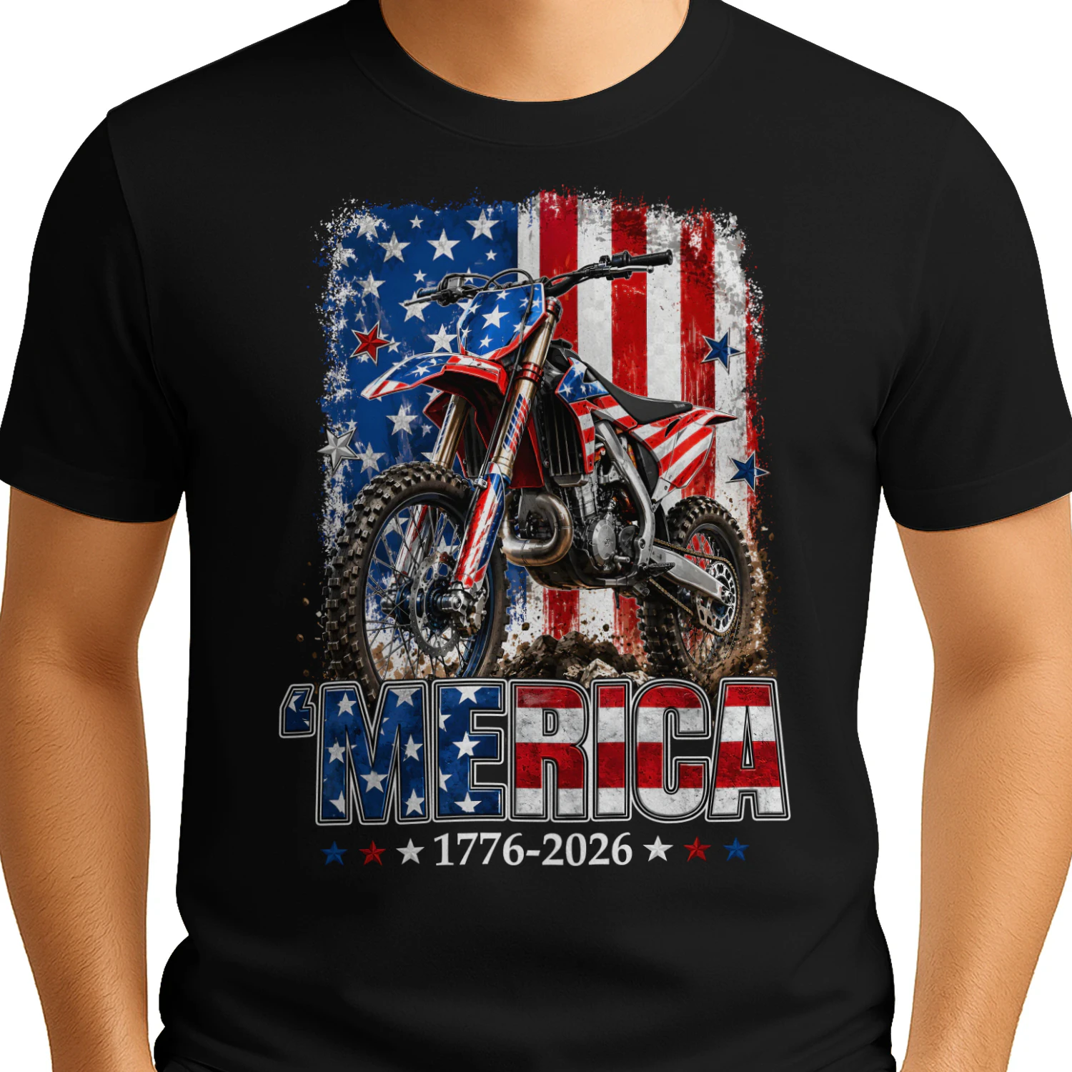 Dirt Bike Motocross 'Merica 1776 2026