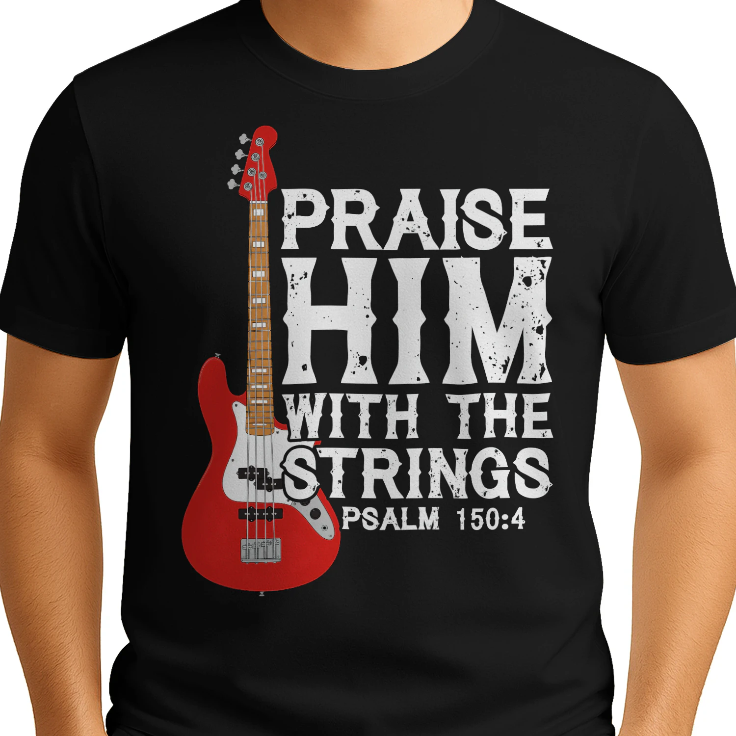 Guitar Bass Praise Him With The Strings