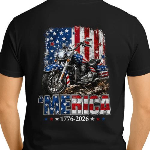 Motorcycle Merica 1776 - 2026