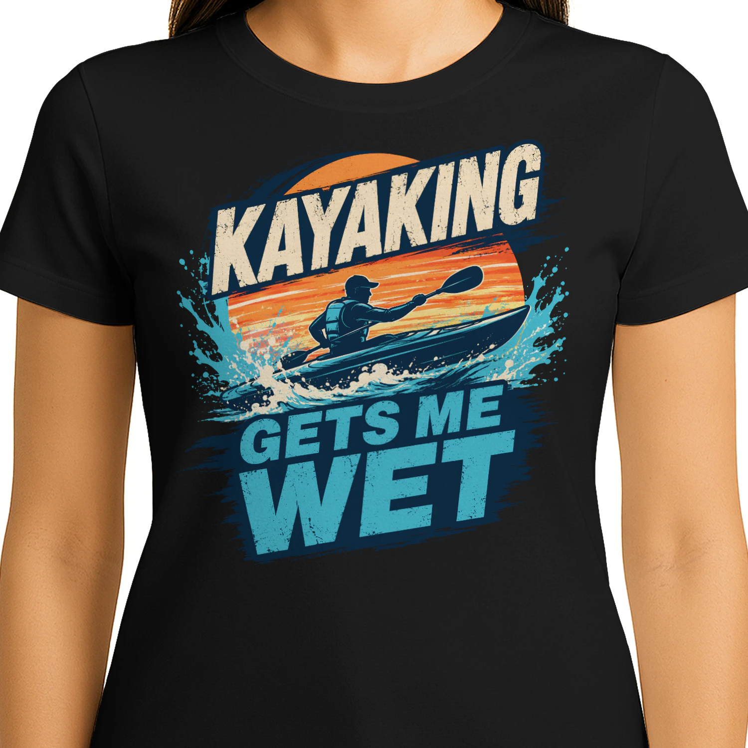 Kayaking Gets Me Wet