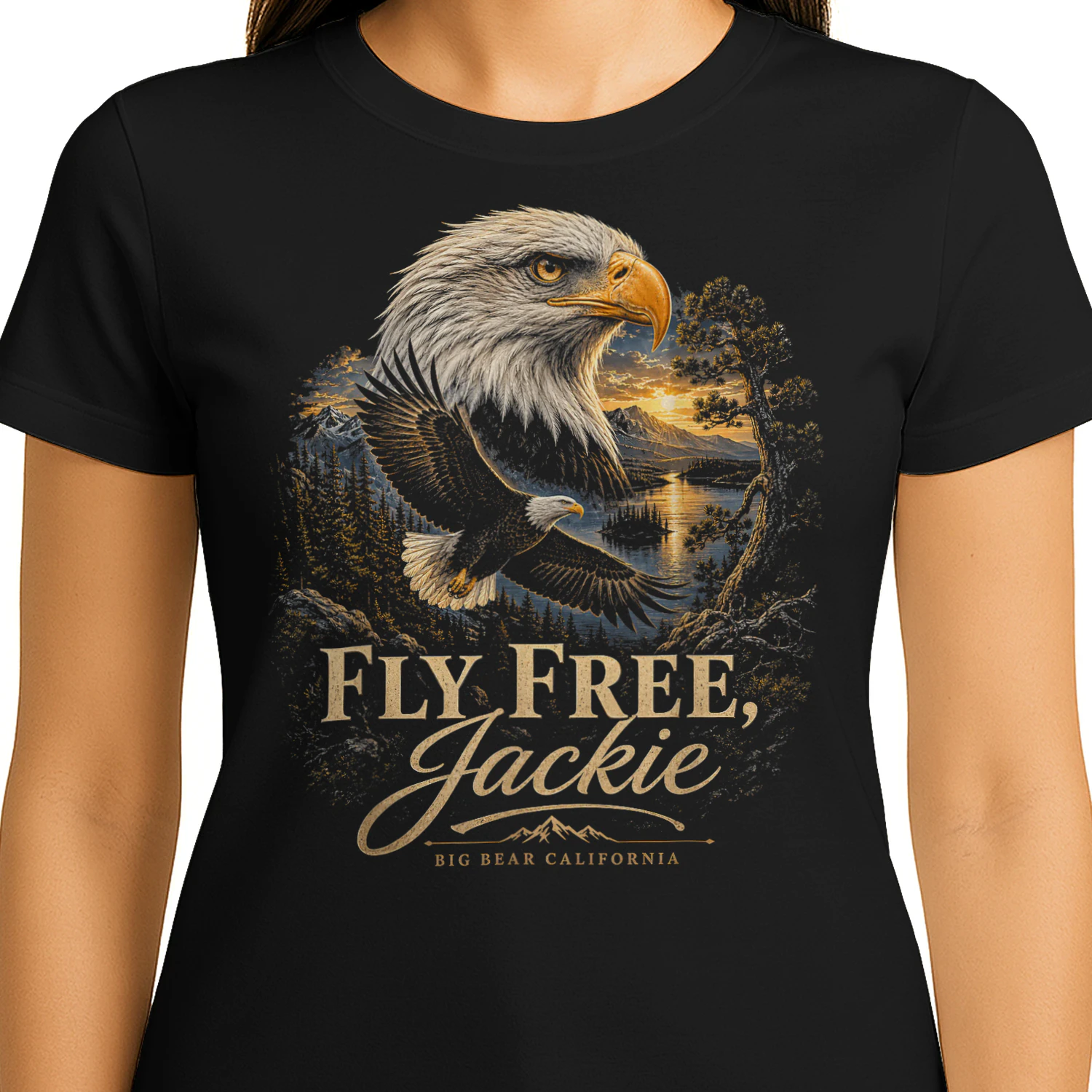 Fly Free Jackie Big Bear Bald Eagle Memorial
