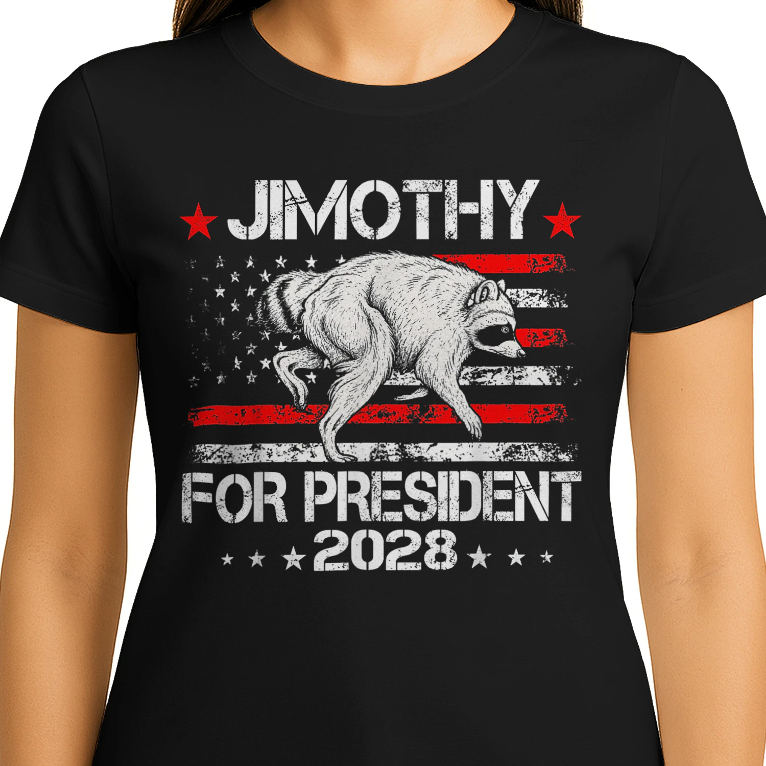 Viral Raccoon Timothy Jimothy for President 2028