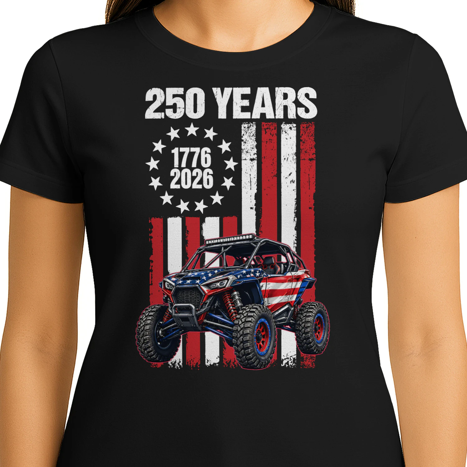 SXS UTV US Flag 250 Years 4th July