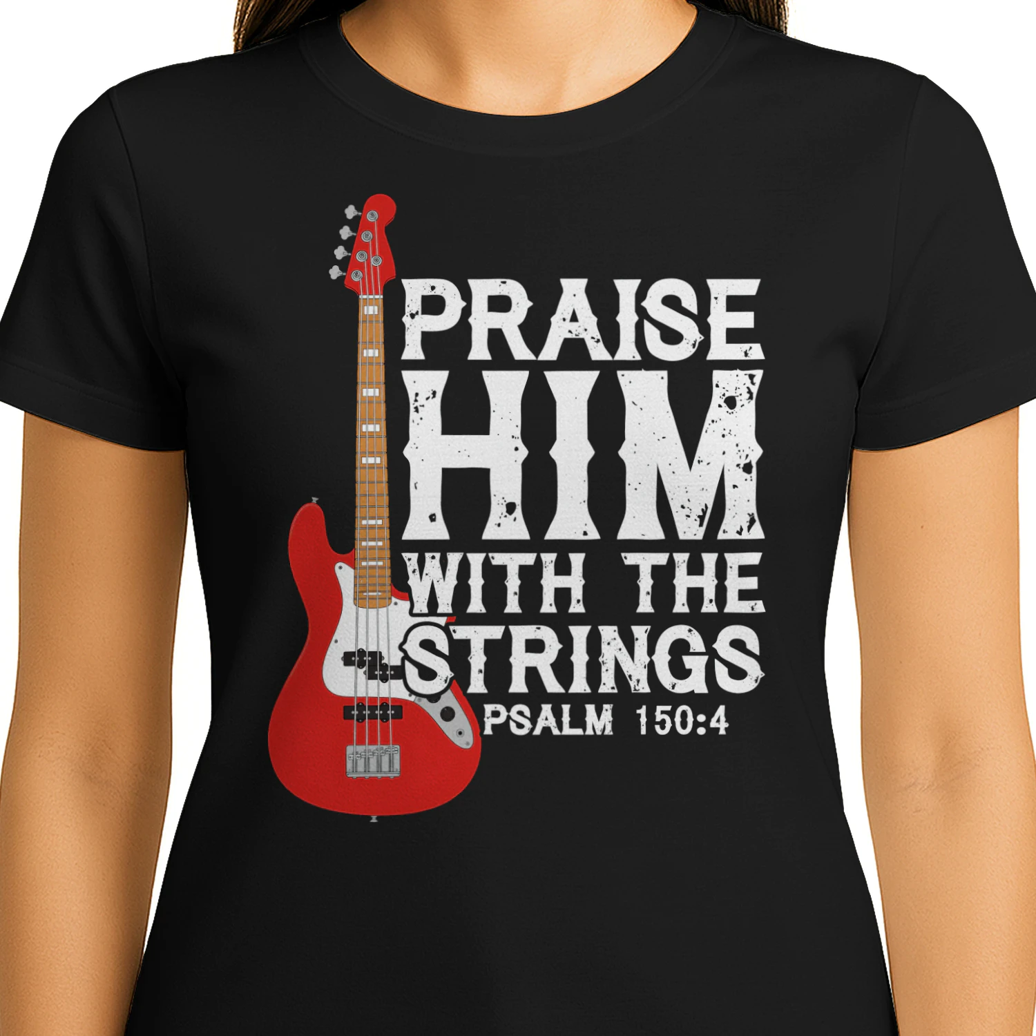 Guitar Bass Praise Him With The Strings