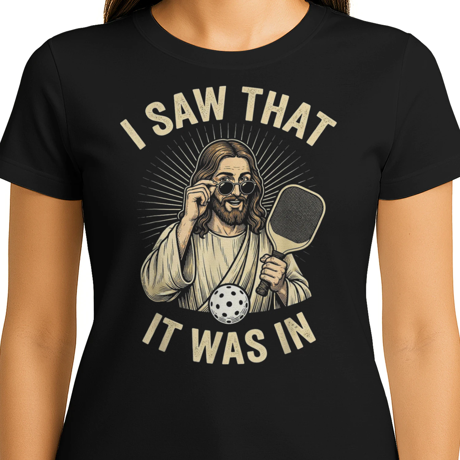 I Saw that It was in Funny Pickleball Player