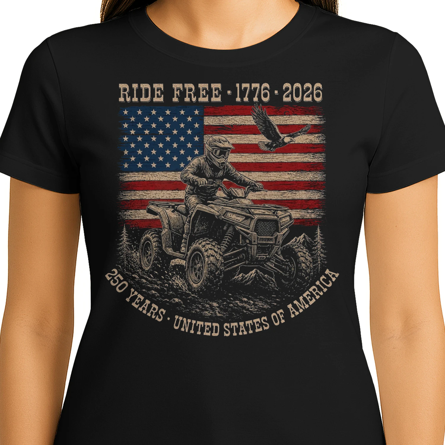 ATV Four Wheeler Ride Free 250th 1776