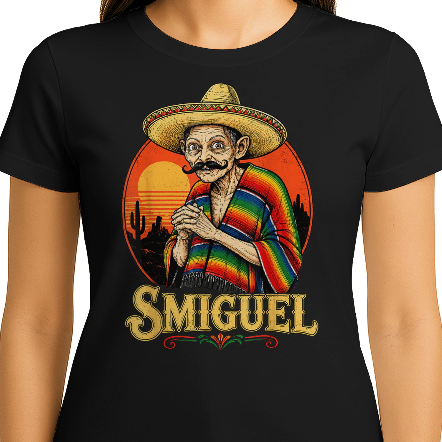 Smiguel Mexican Sombrero Vintage Mexican Culture