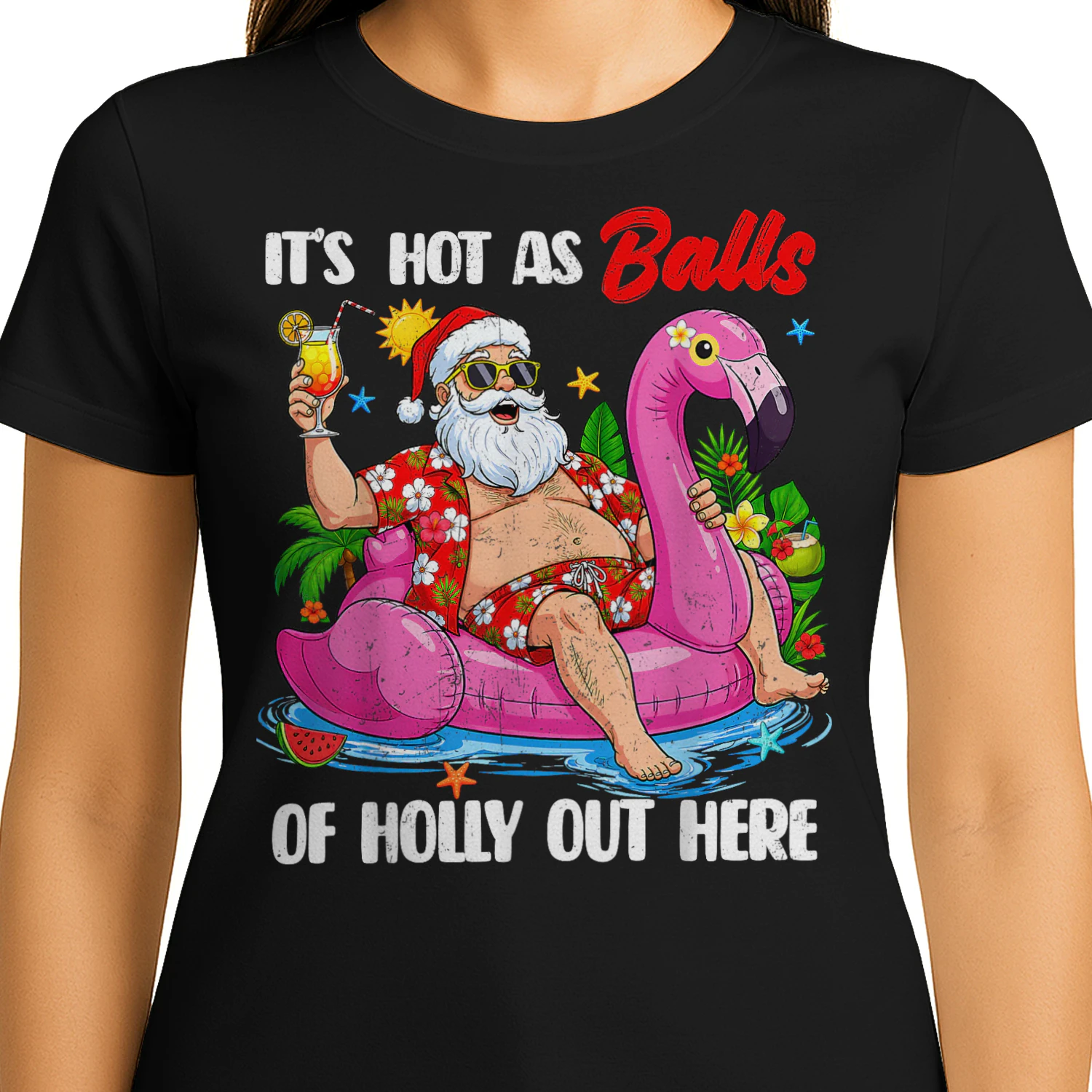 Its Hot As Balls of Holly Out Here Christmas in