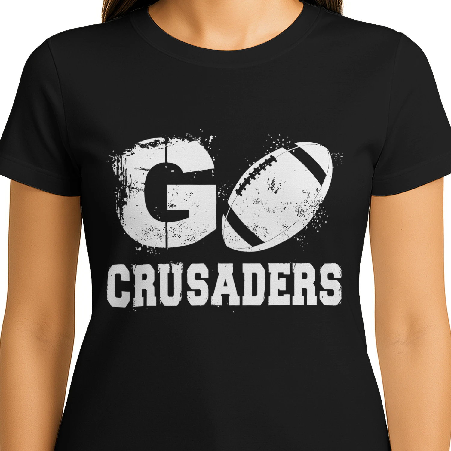Go Crusaders Football Team Spirit