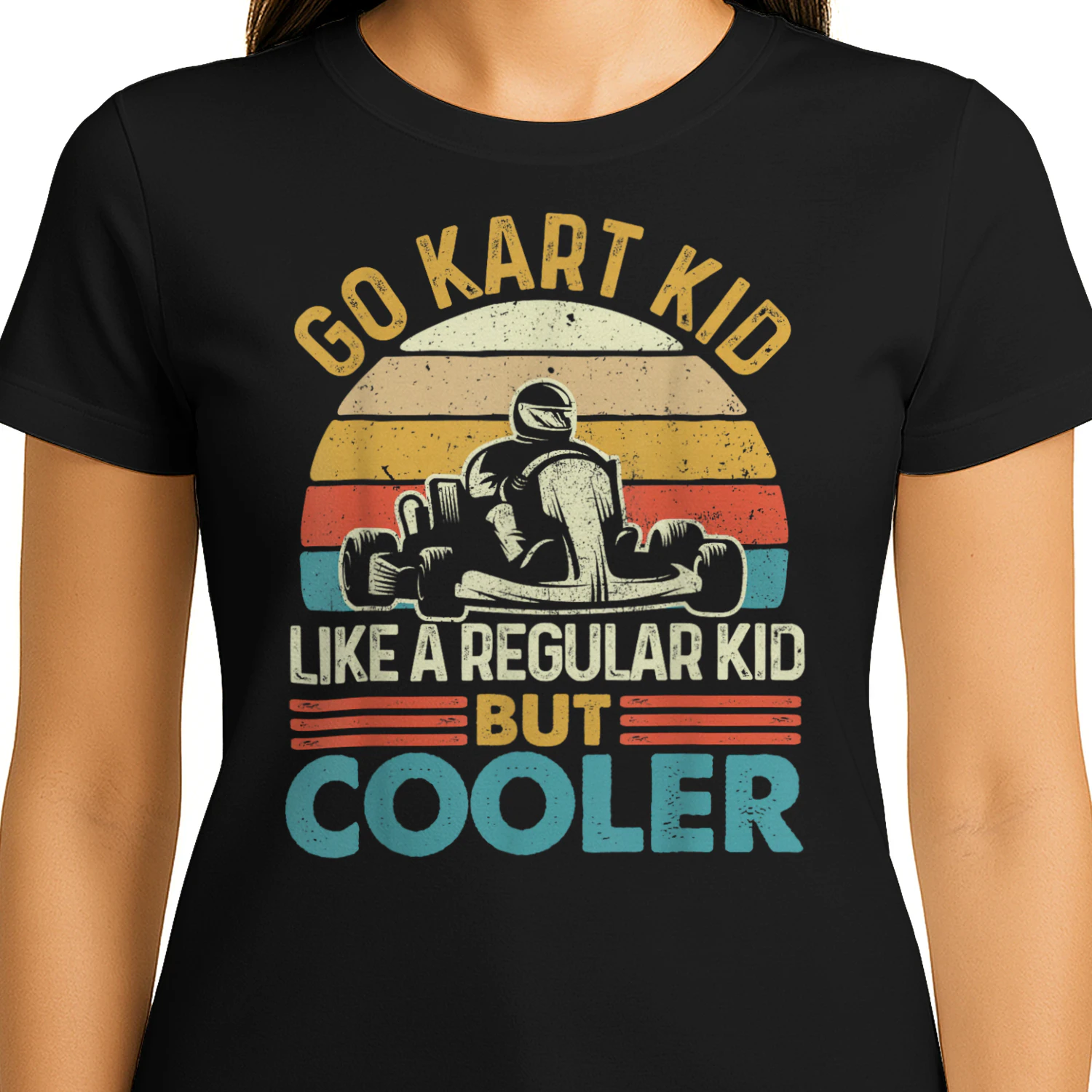 Go Kart Kid Retro Go Cart Racing