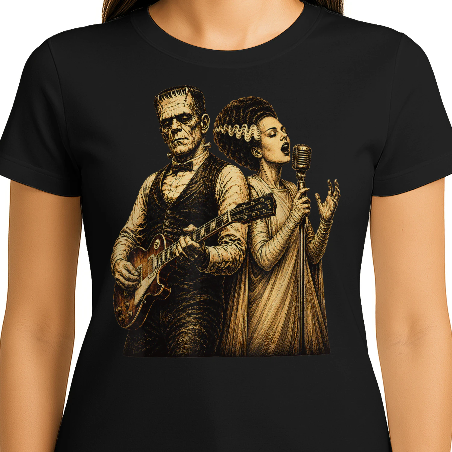 Halloween Frankenstein Bride Guitar Duet Music