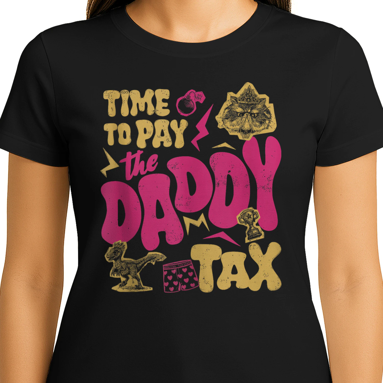 Time to Pay the Daddy Tax Retro Gamer Dad Fathers Day Tank