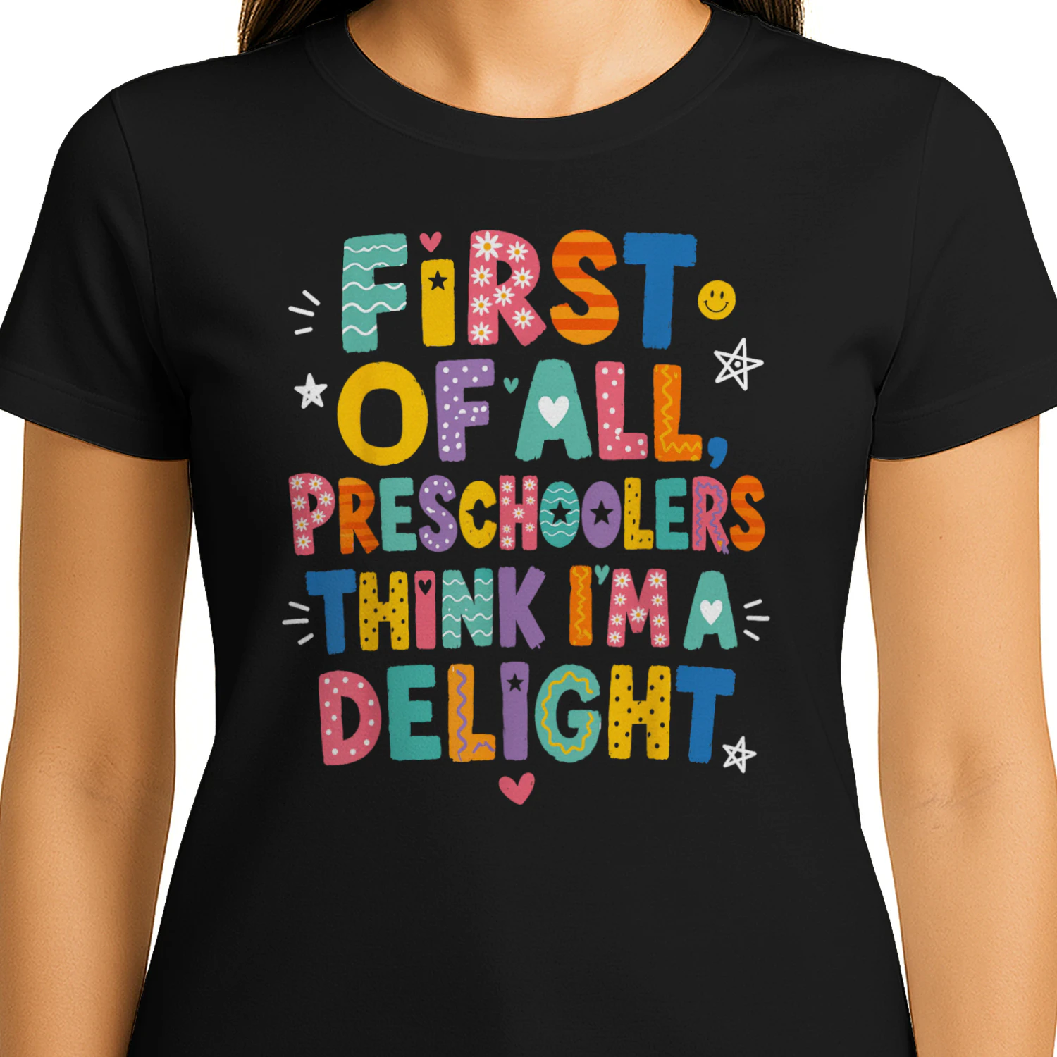 Preschool Shirt First of All Preschoolers Think