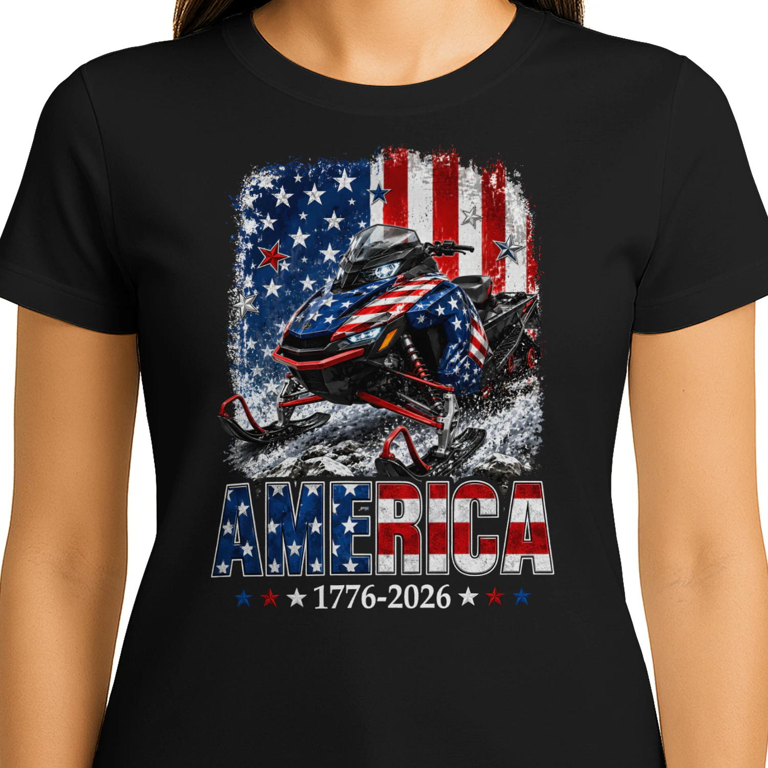 Snowmobile Sled America 1776 2026