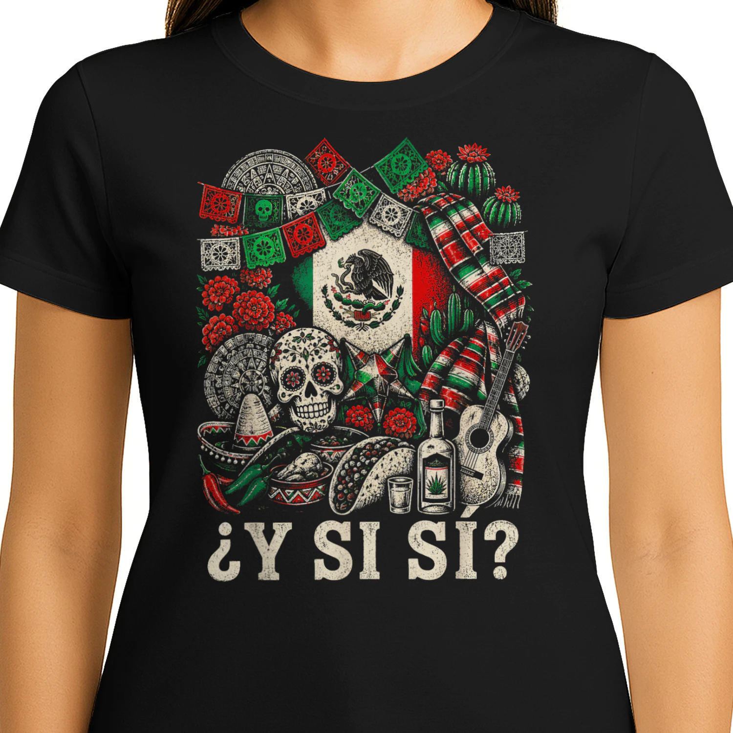 Y Si S Mexico Y Si S Flag Mexican Funny