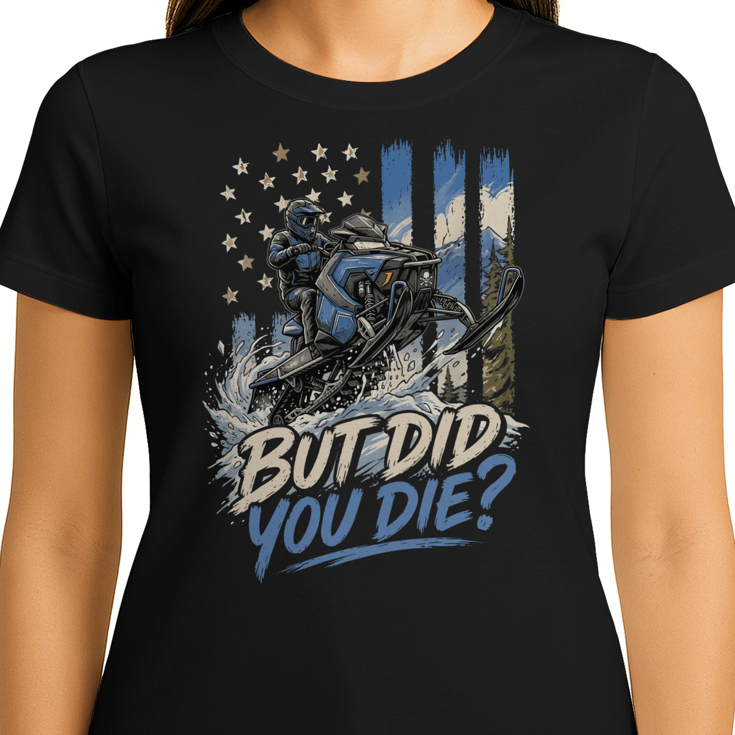 Snowmobile Sled But Did You Die