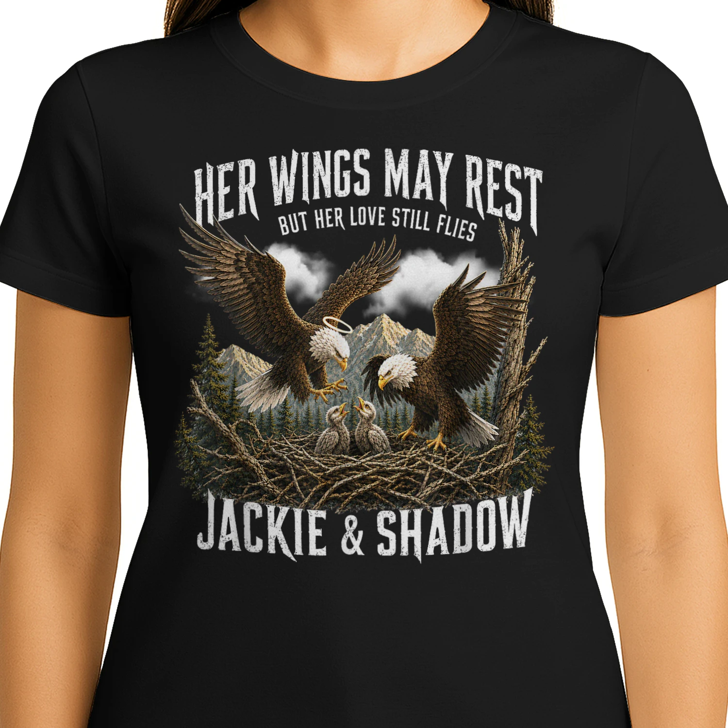 Jackie Shadow Bald Eagle Family Memorial Tribute