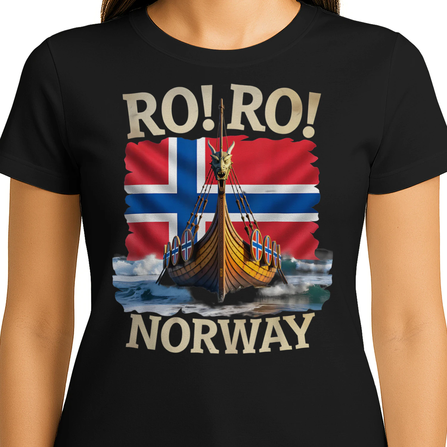 Norwegian Viking Ship Norway Flag Scandinavian