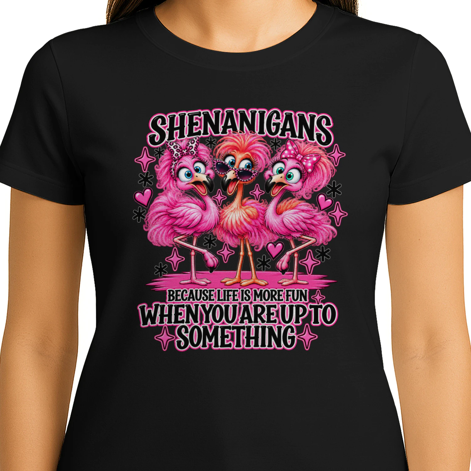 Shenanigans Flamingo Trio