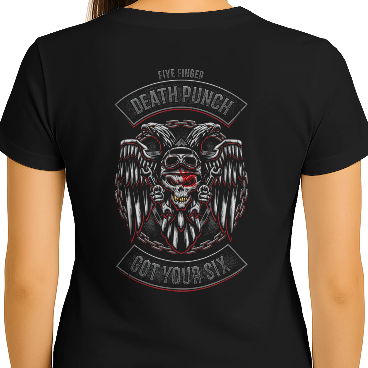 Motorcycle Biker Badge Got Your Six