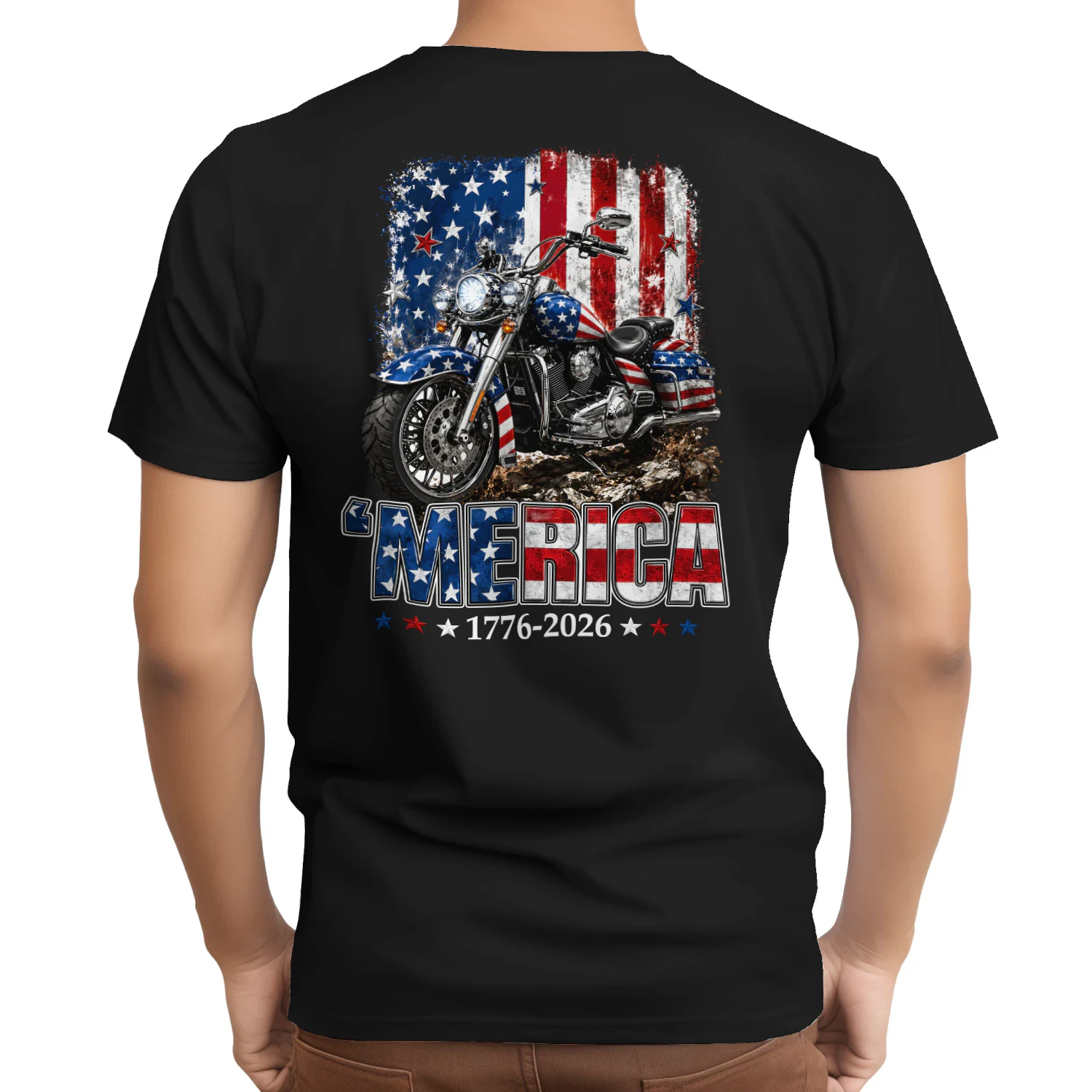Motorcycle Merica 1776 - 2026