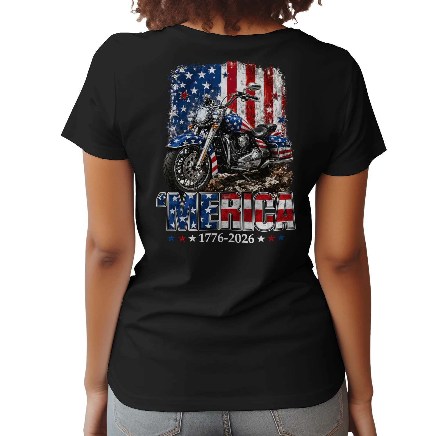 Motorcycle Merica 1776 - 2026