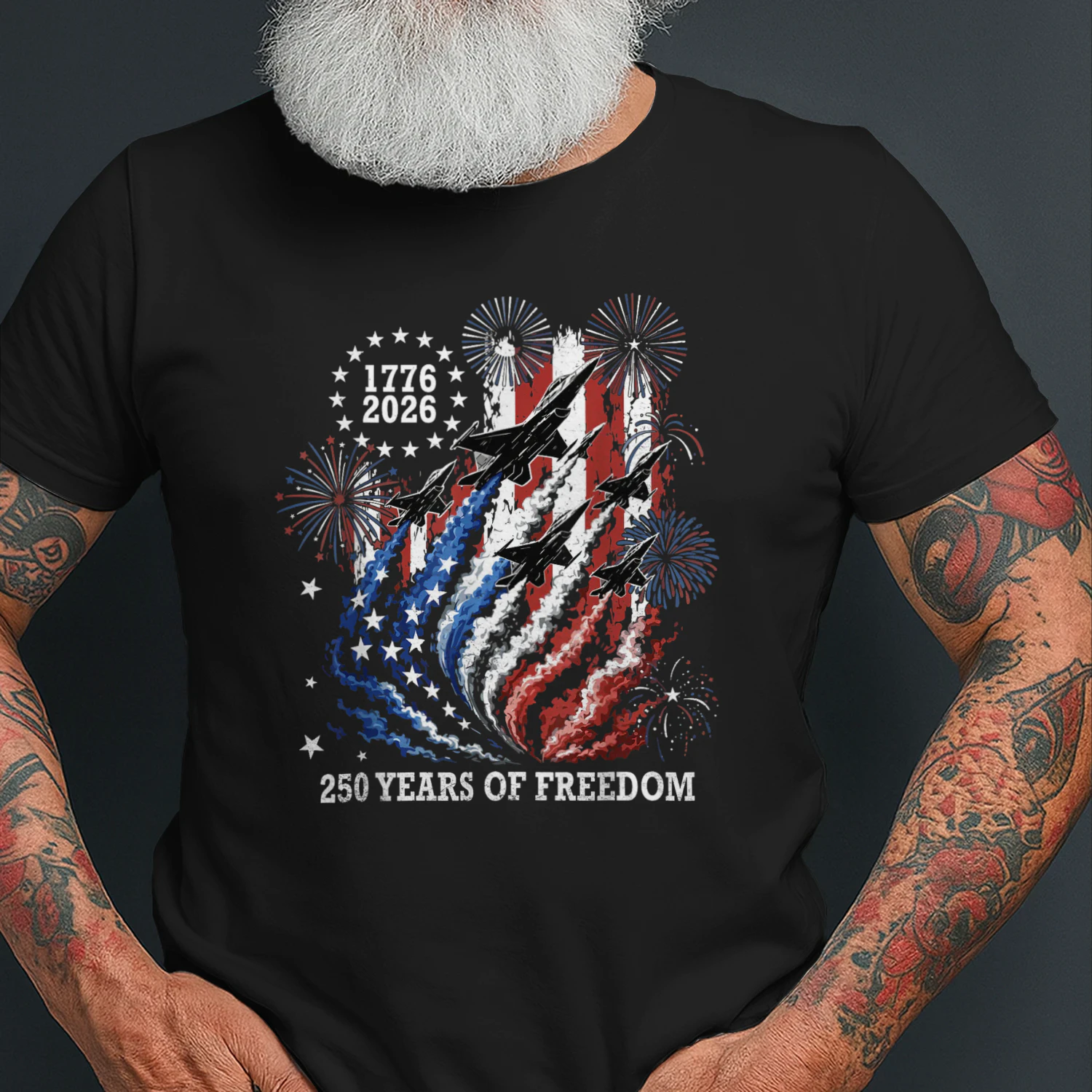 250 Years 250th Anniversary USA 4th of July 1776 2026