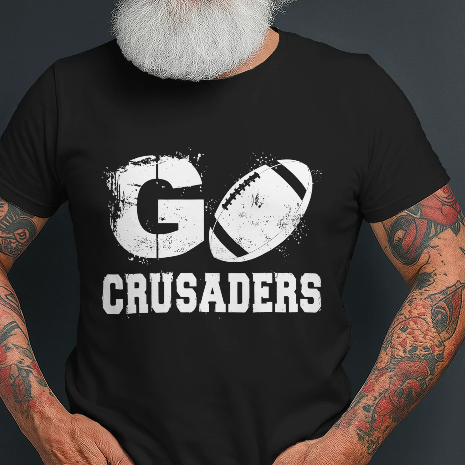 Go Crusaders Football Team Spirit