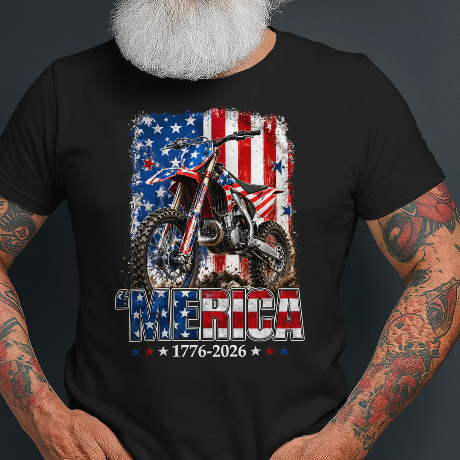 Dirt Bike Motocross 'Merica 1776 2026