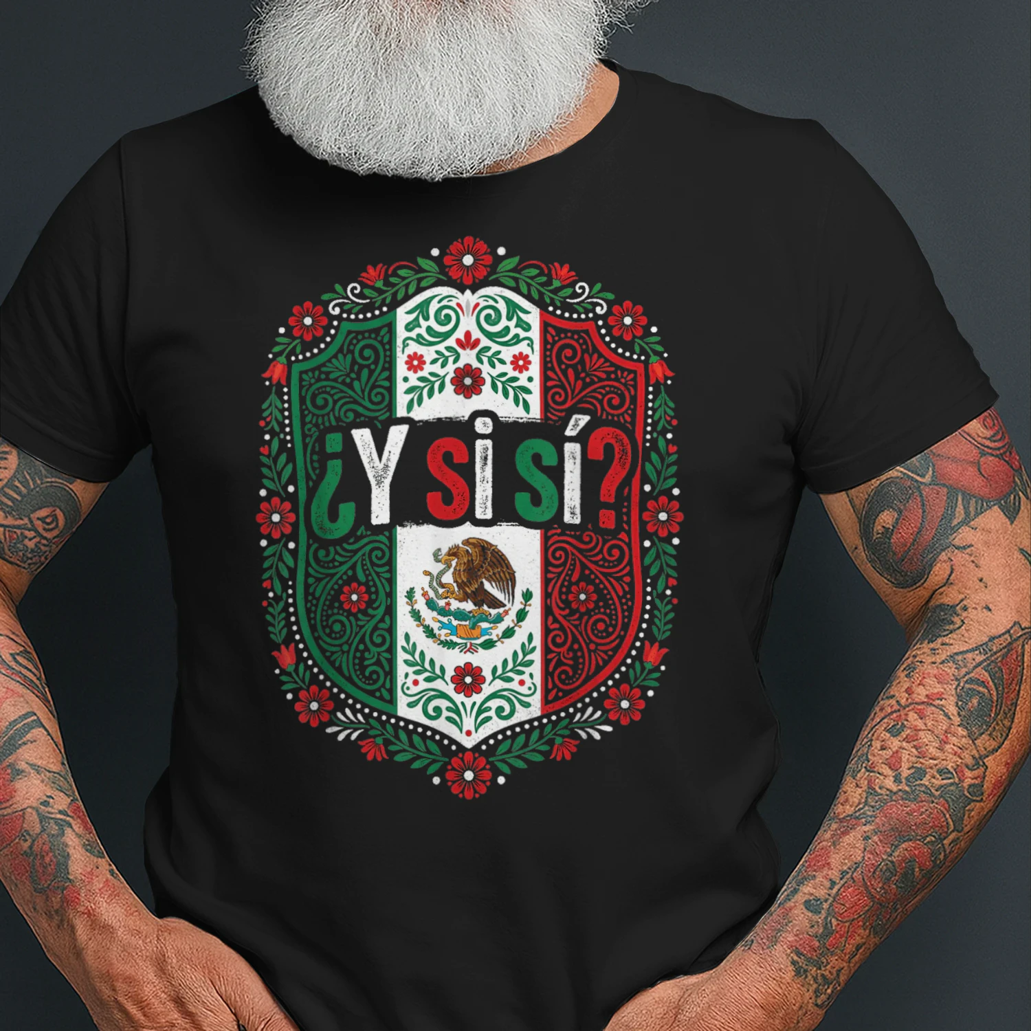 Y Si S Mexico Y Si S Flag Eagle Mexican Funny