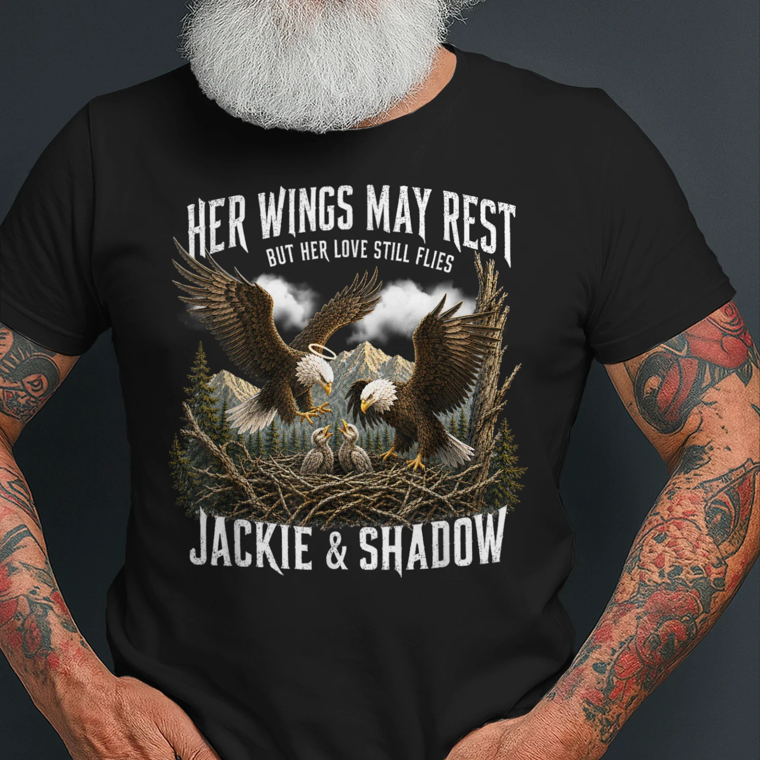 Jackie Shadow Bald Eagle Family Memorial Tribute