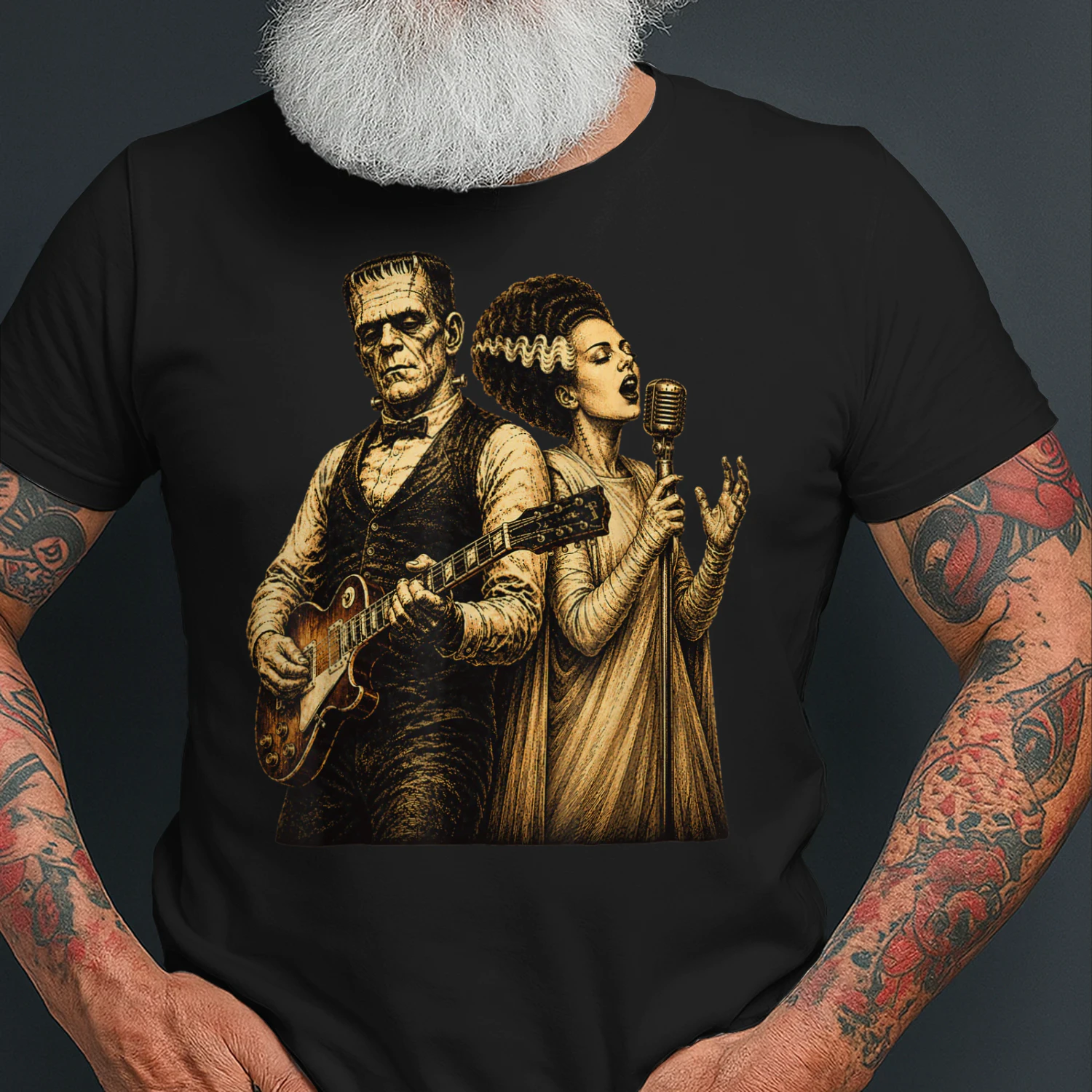 Halloween Frankenstein Bride Guitar Duet Music