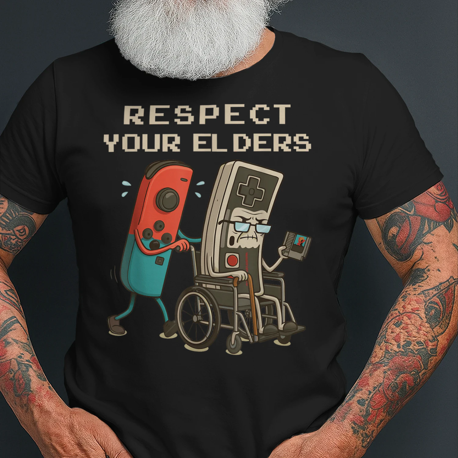 Super Daddio Retro Gamer Dad Style