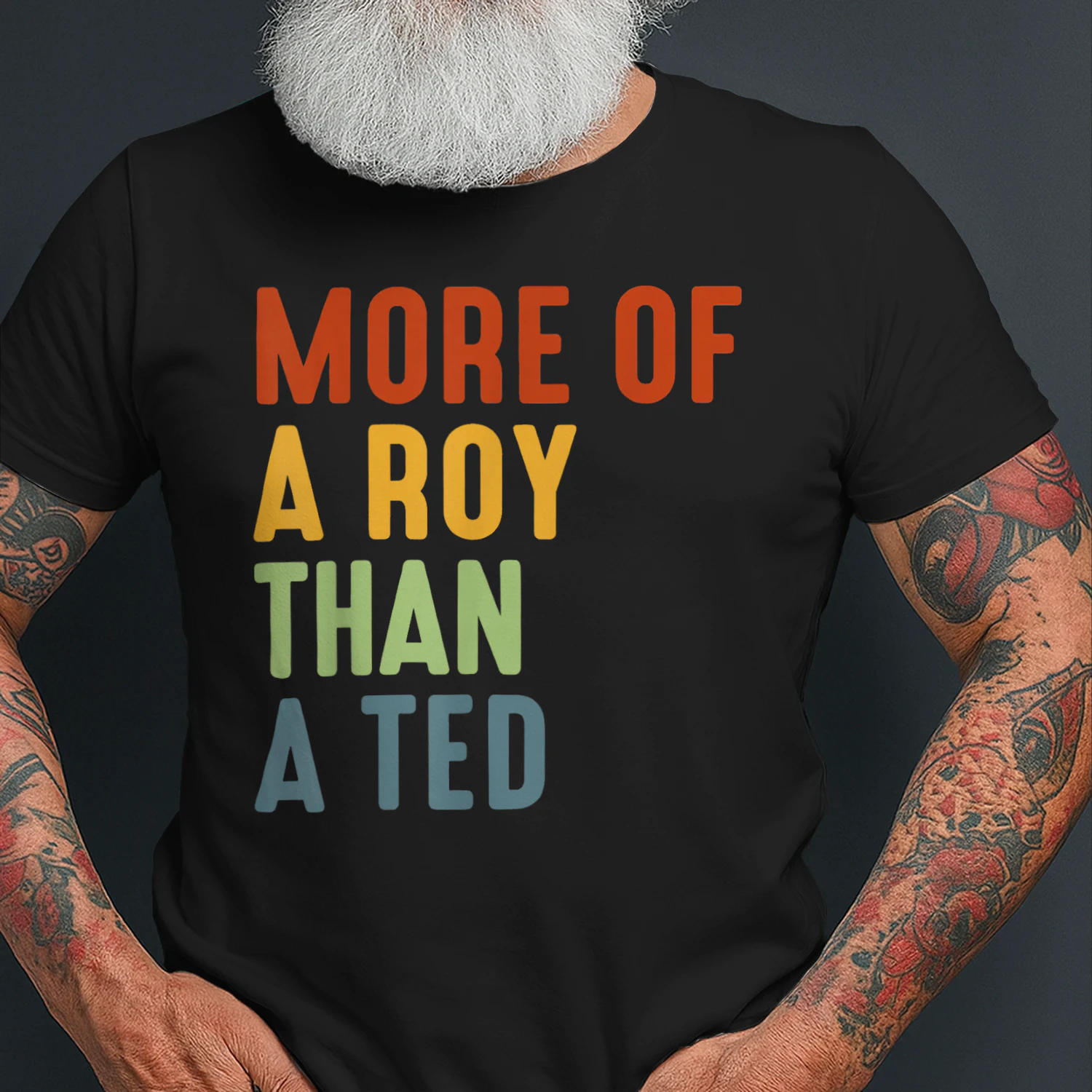 Vintage More of A-Roy Than A-Ted Funny Football