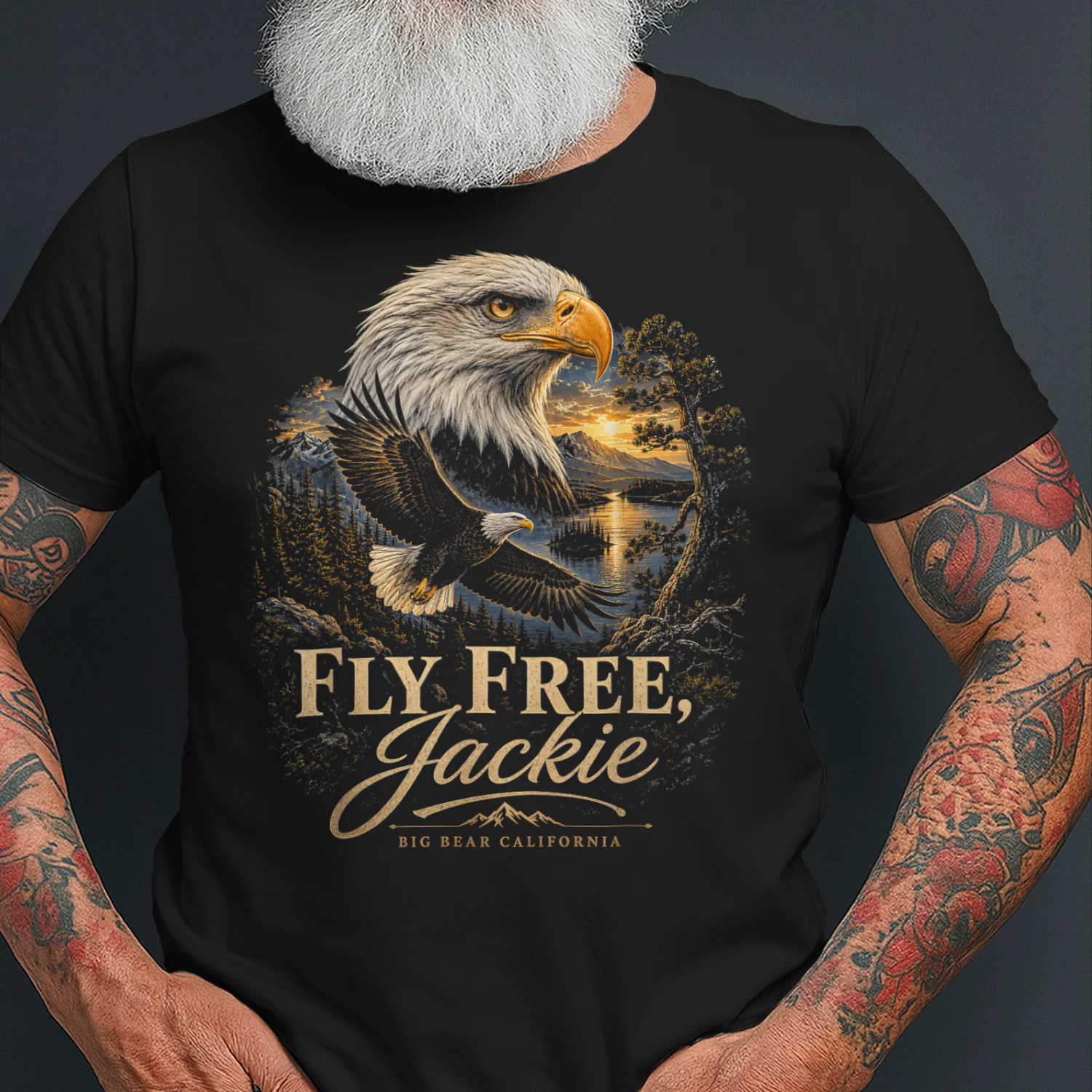 Fly Free Jackie Big Bear Bald Eagle Memorial
