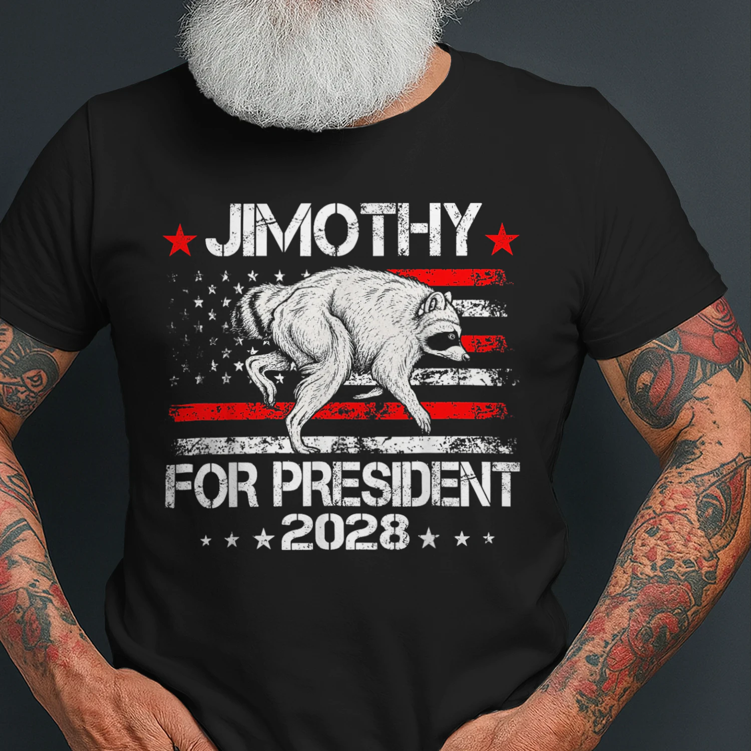 Viral Raccoon Timothy Jimothy for President 2028