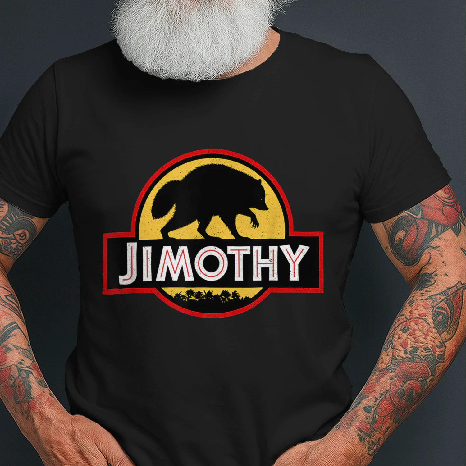 Jimothy Raccoon Logo