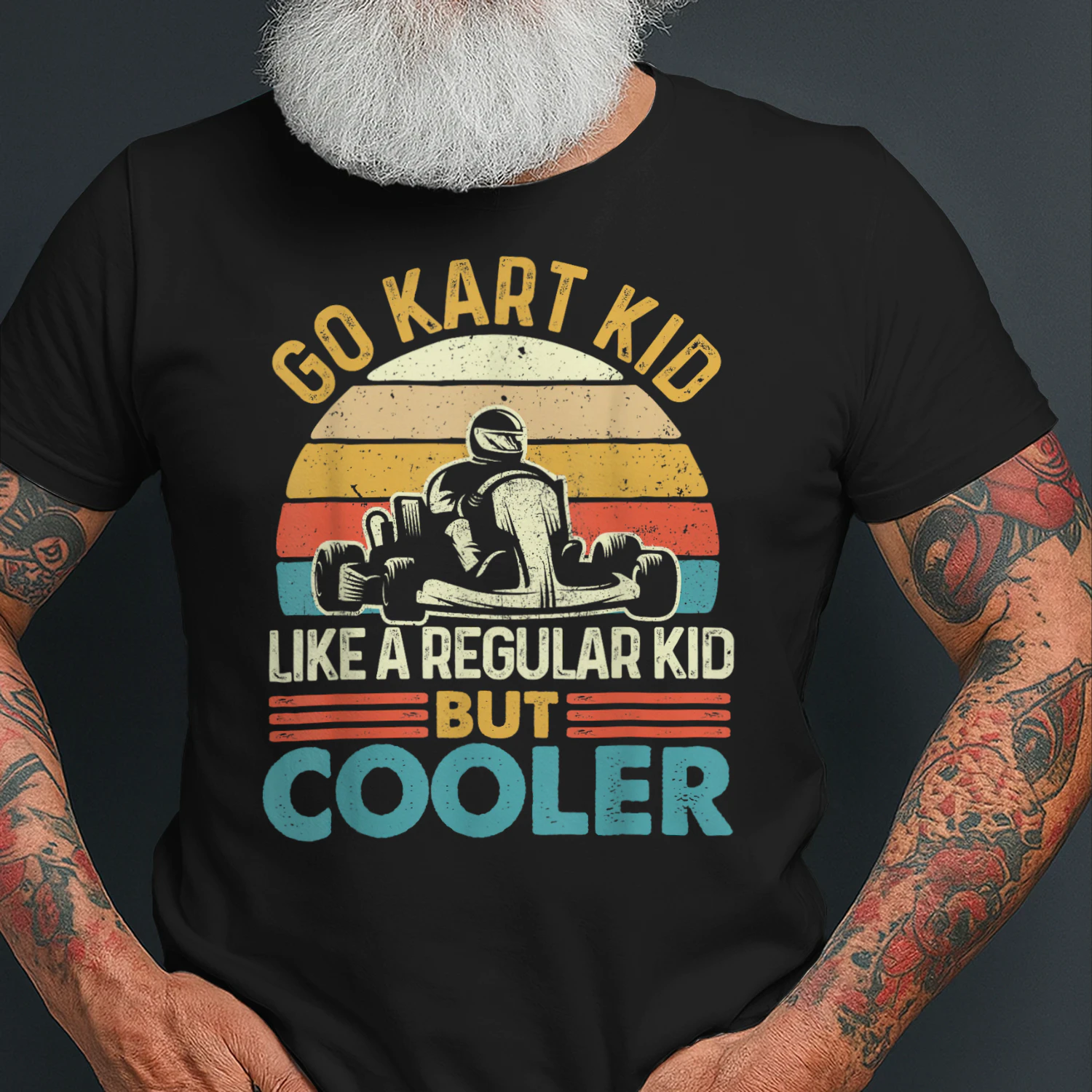 Go Kart Kid Retro Go Cart Racing