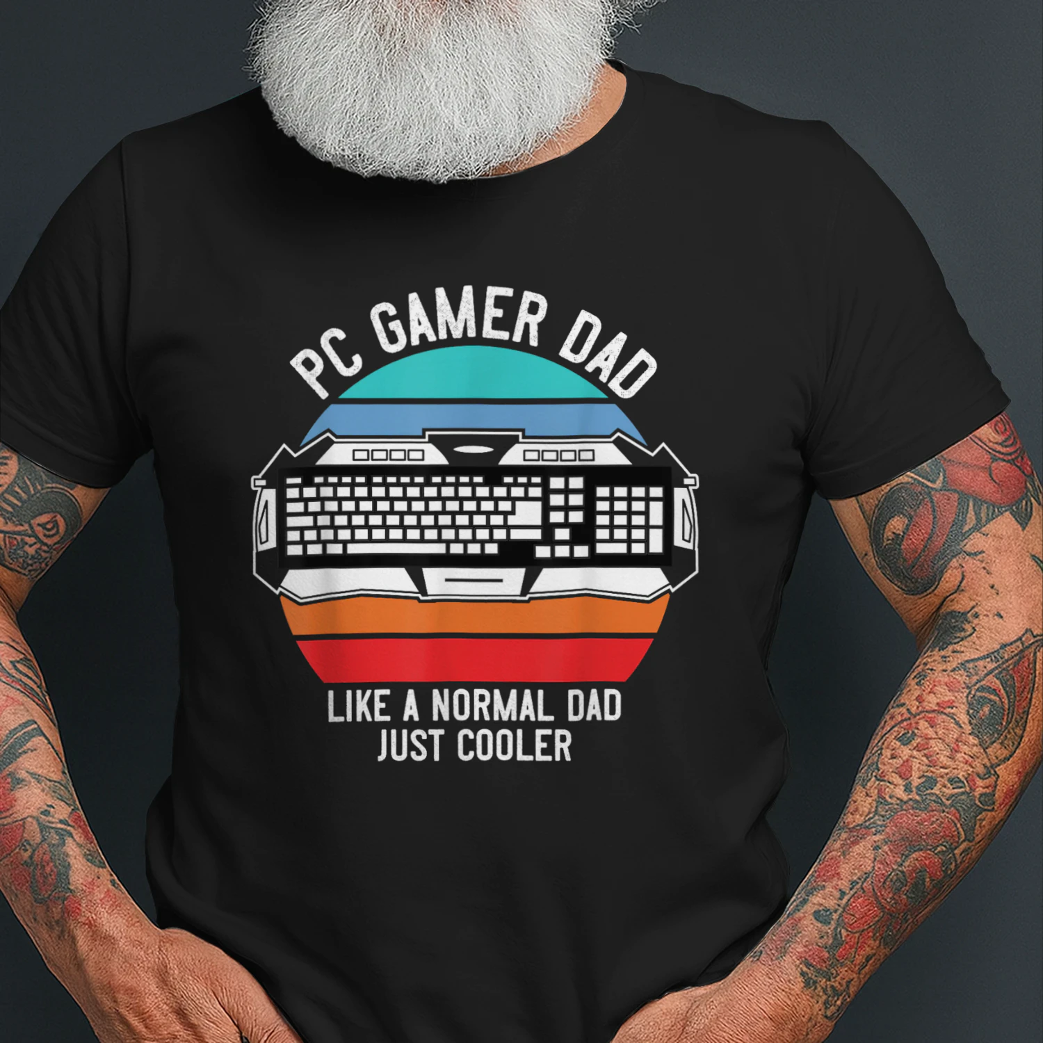 PC Gamer Dad Shirt Gamer Dad Fathers Day Video Game Tshirt