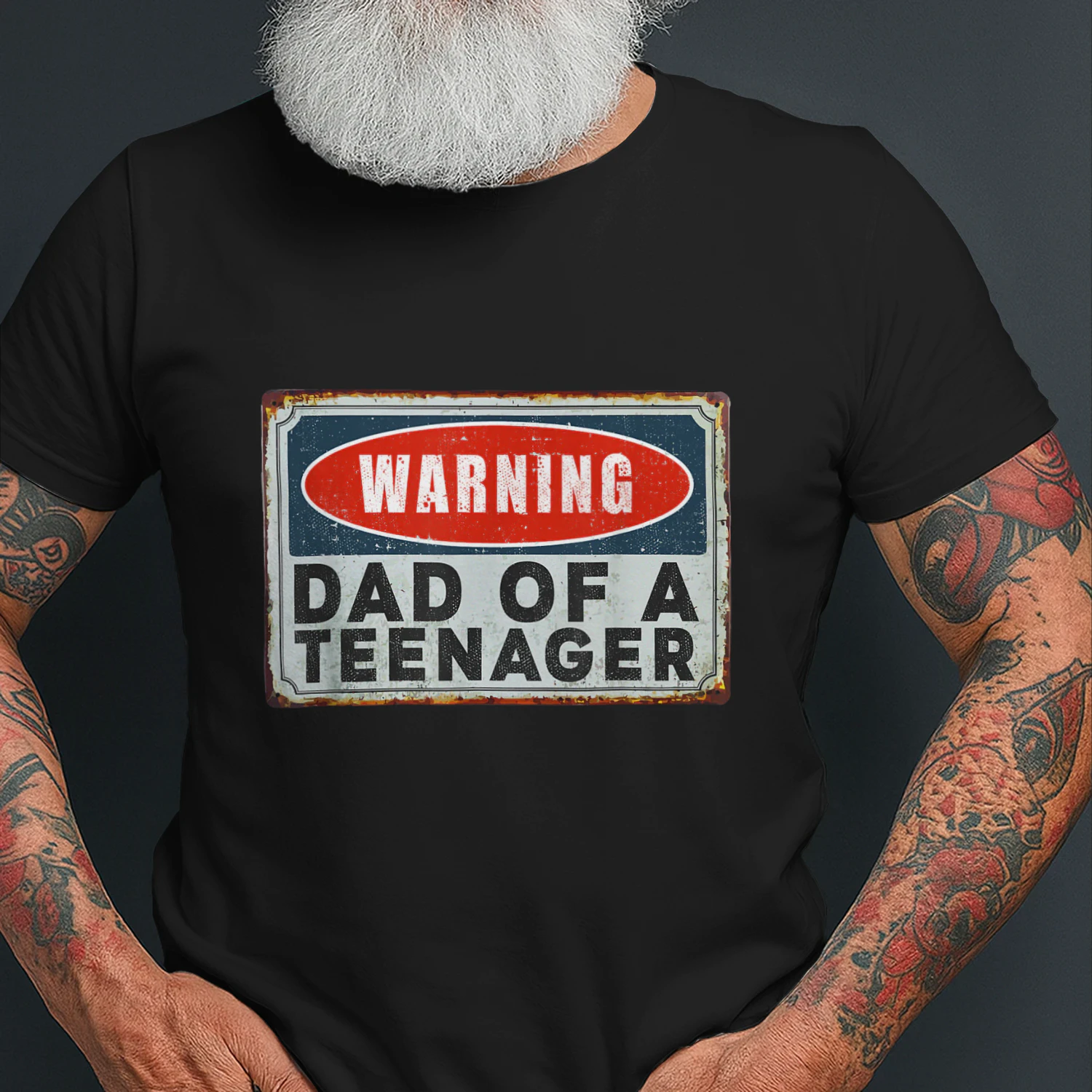 Warning Dad Of A Teenager Funny 13 Years Old Teenage Humor