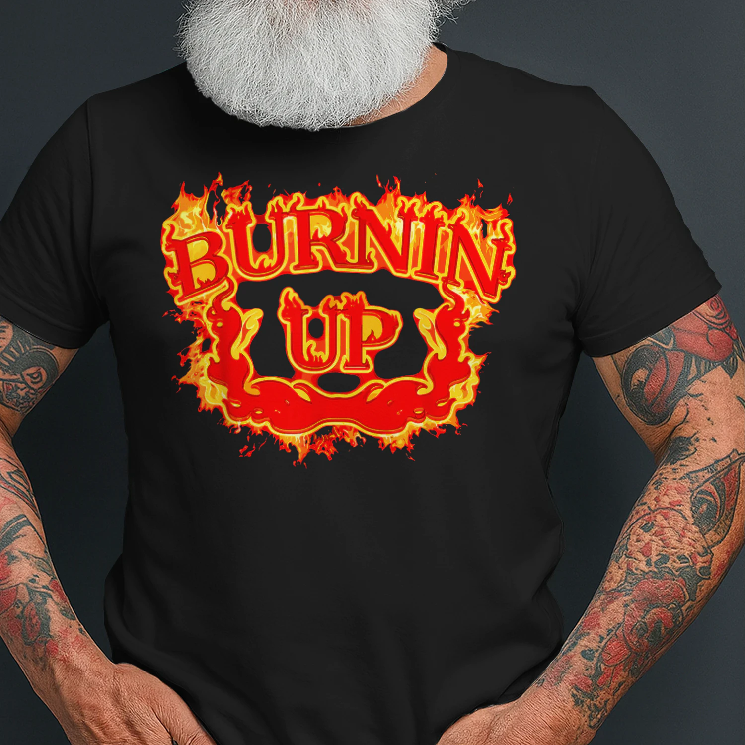 Burnin Up Vintage Flames