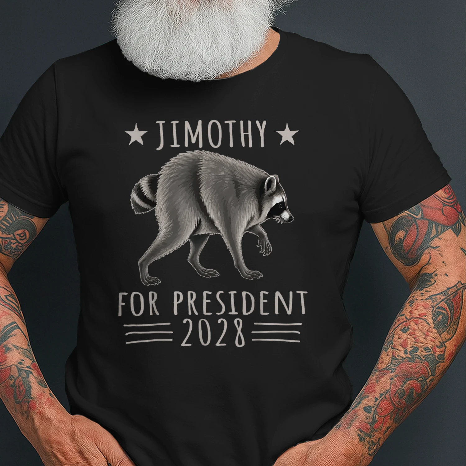 Viral Raccoon Timothy Jimothy for President 2028