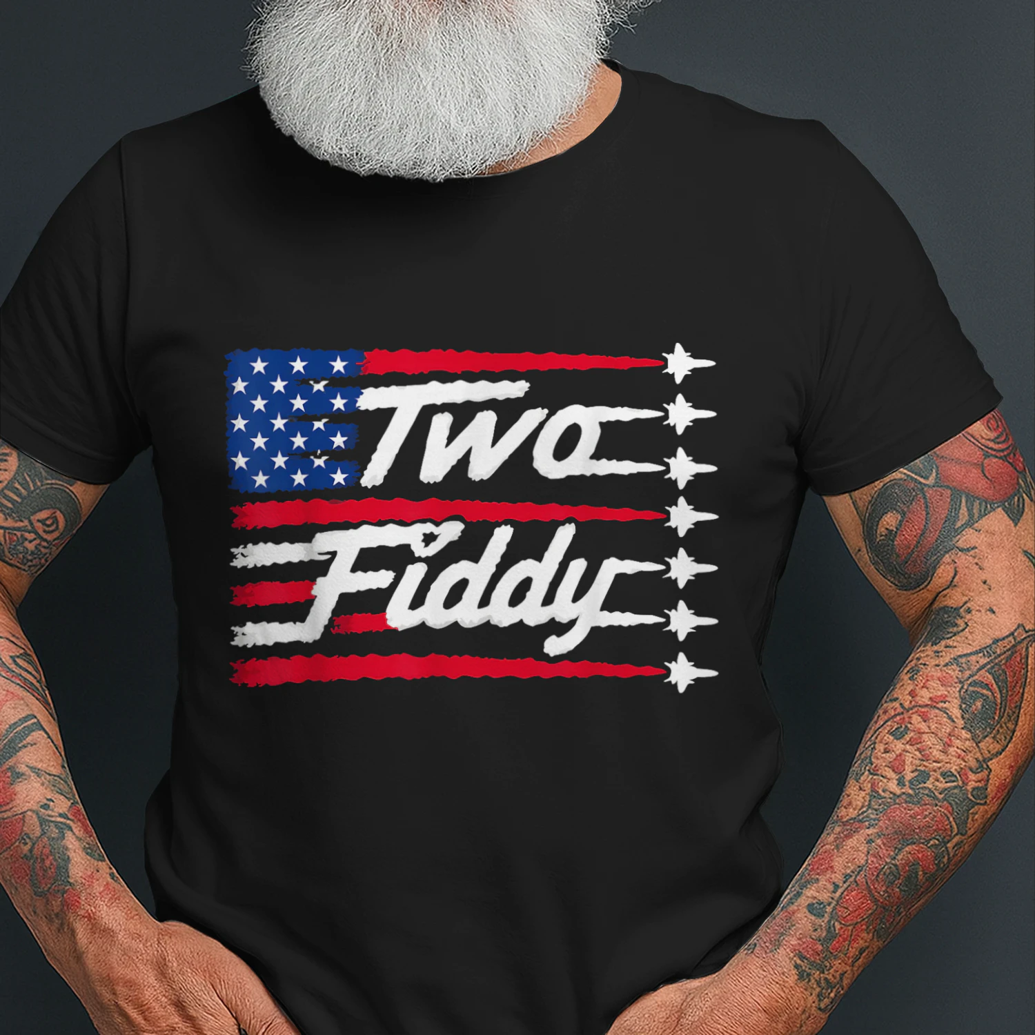 Two Fiddy 2 Fiddy 250th Anniversary 4th of July Patriotic