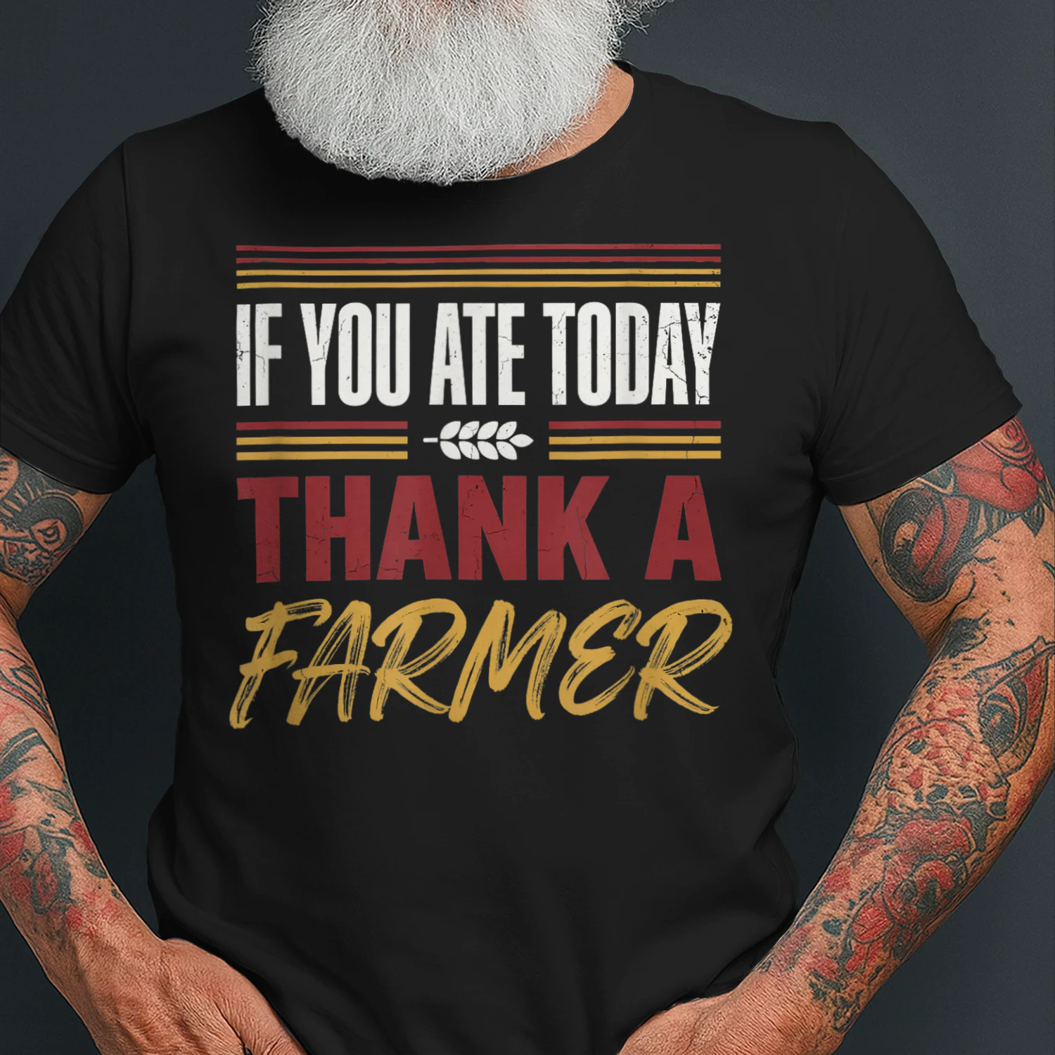 If You Ate Today Thank A Farmer Vintage Farming