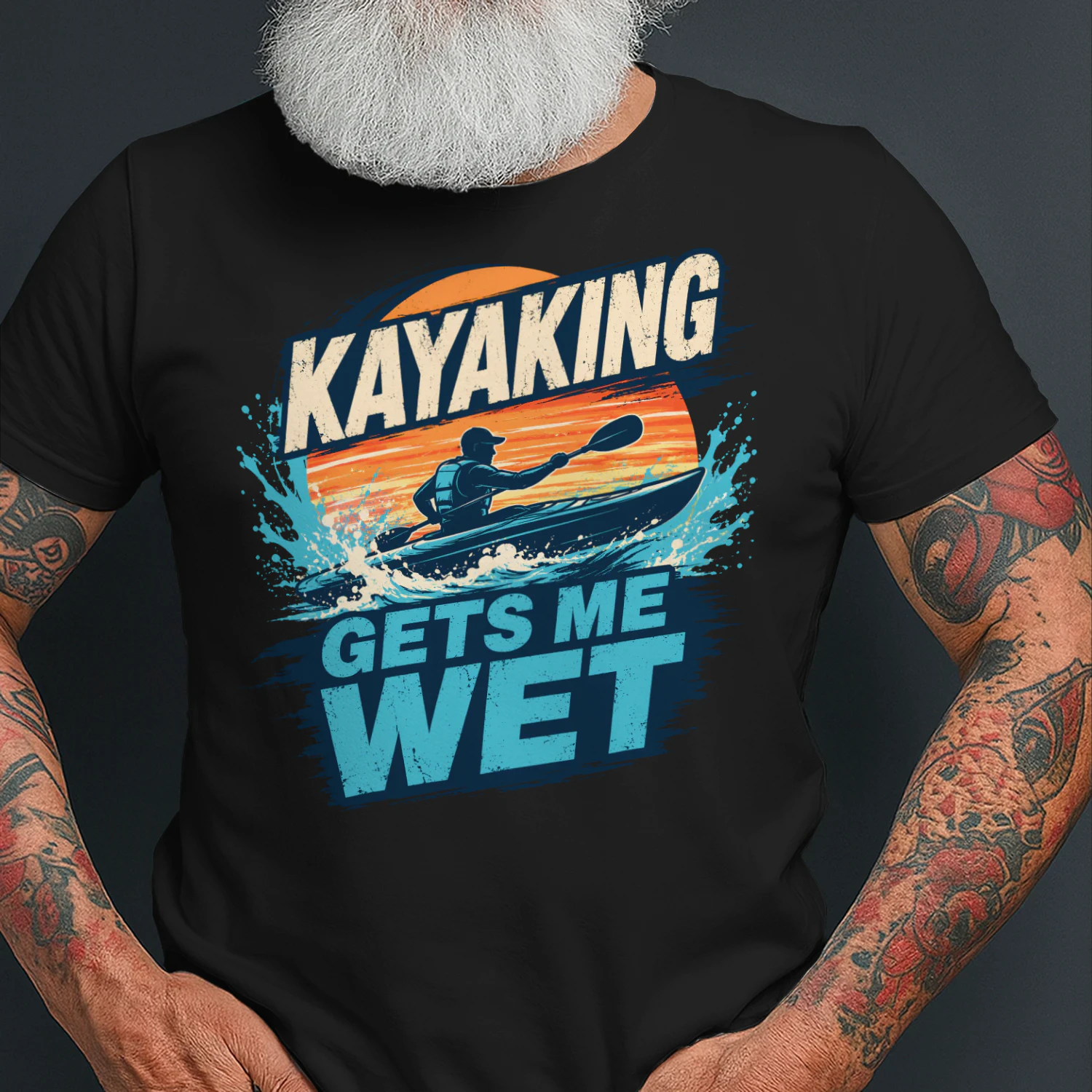 Kayaking Gets Me Wet