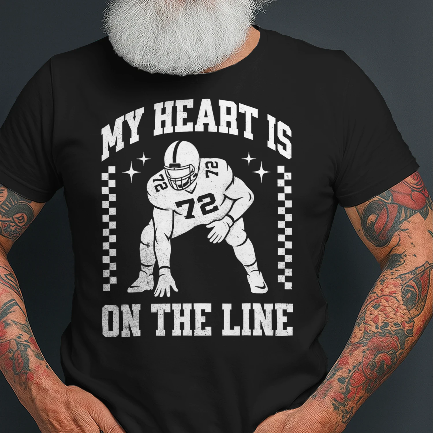 My Heart is On The Line Football 72