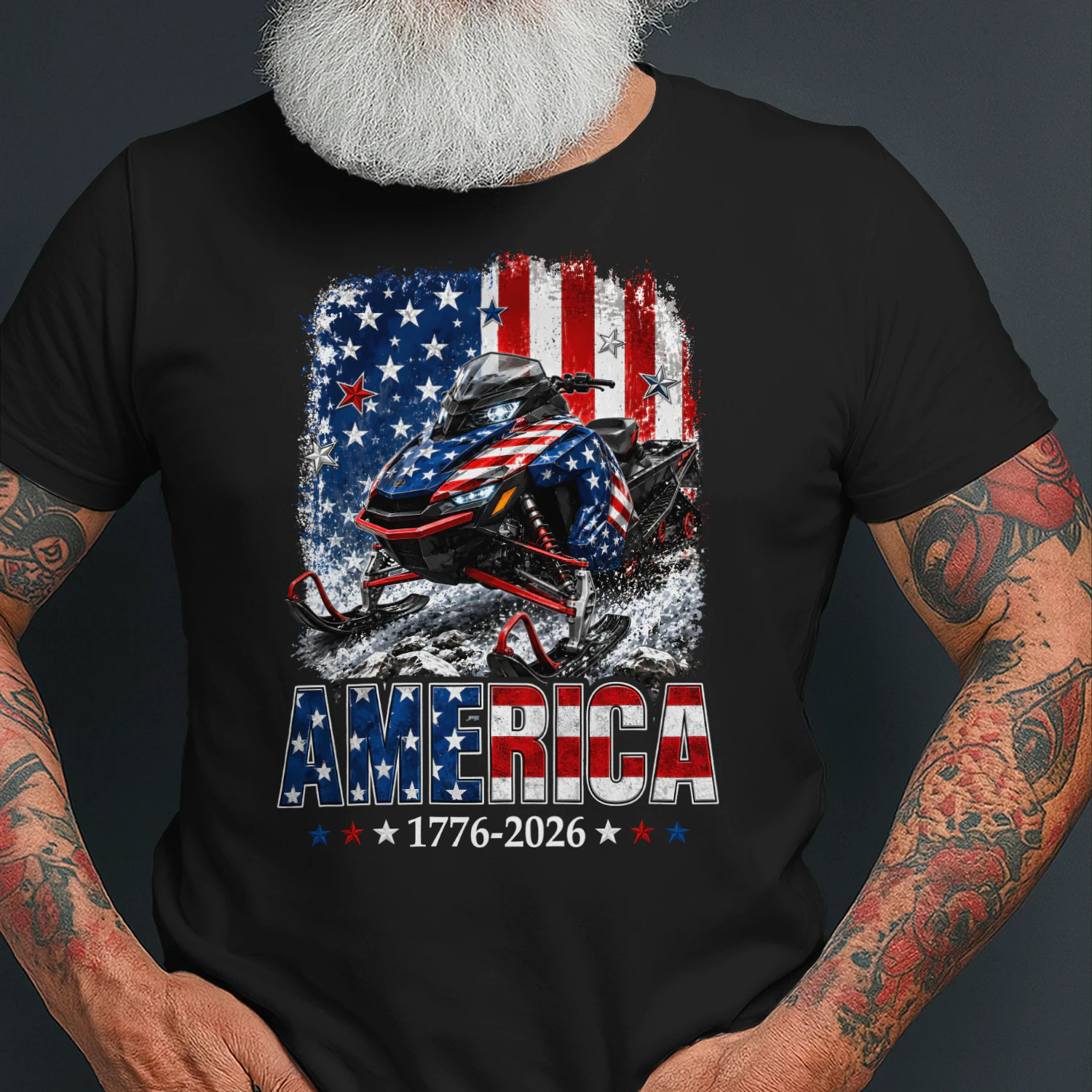 Snowmobile Sled America 1776 2026