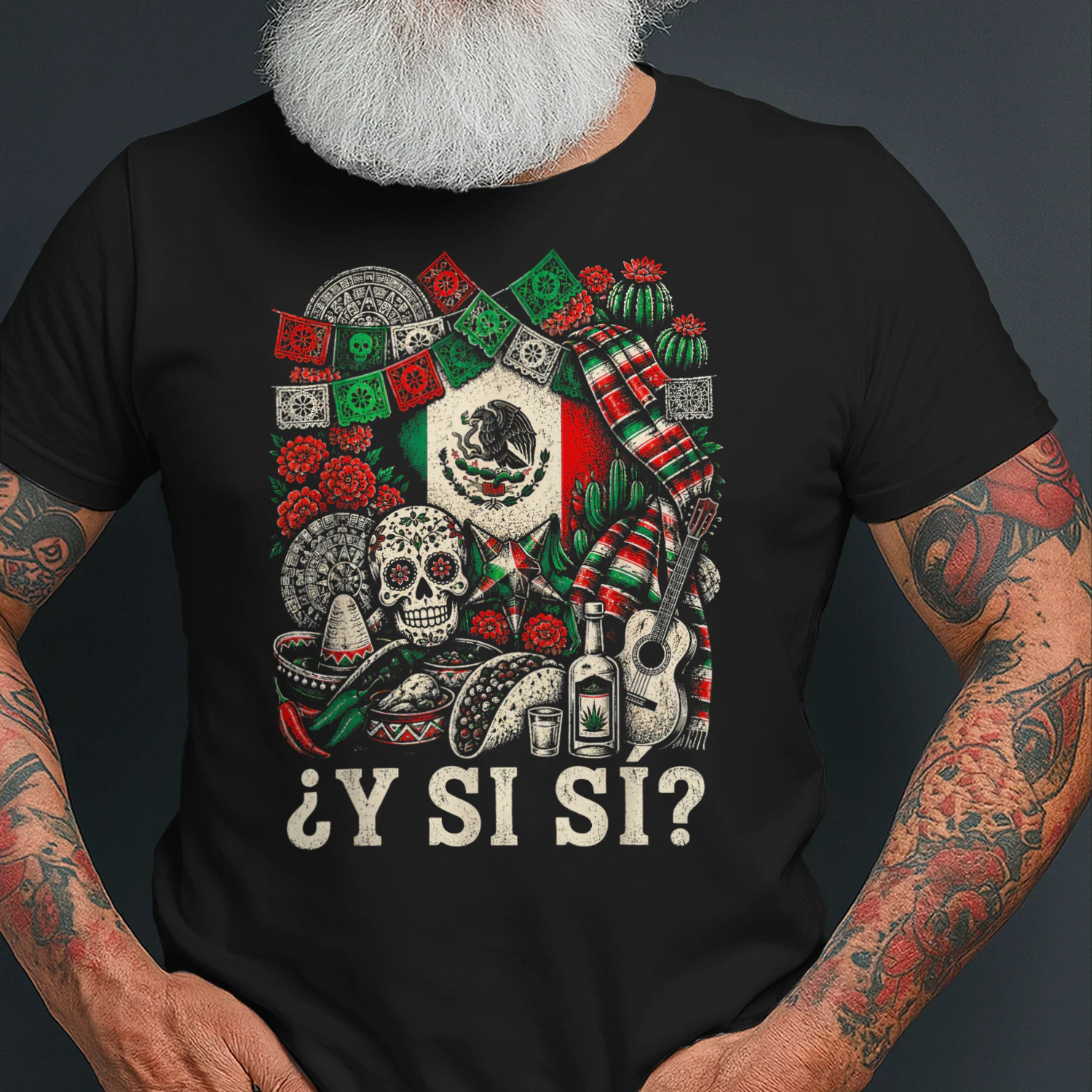 Y Si S Mexico Y Si S Flag Mexican Funny