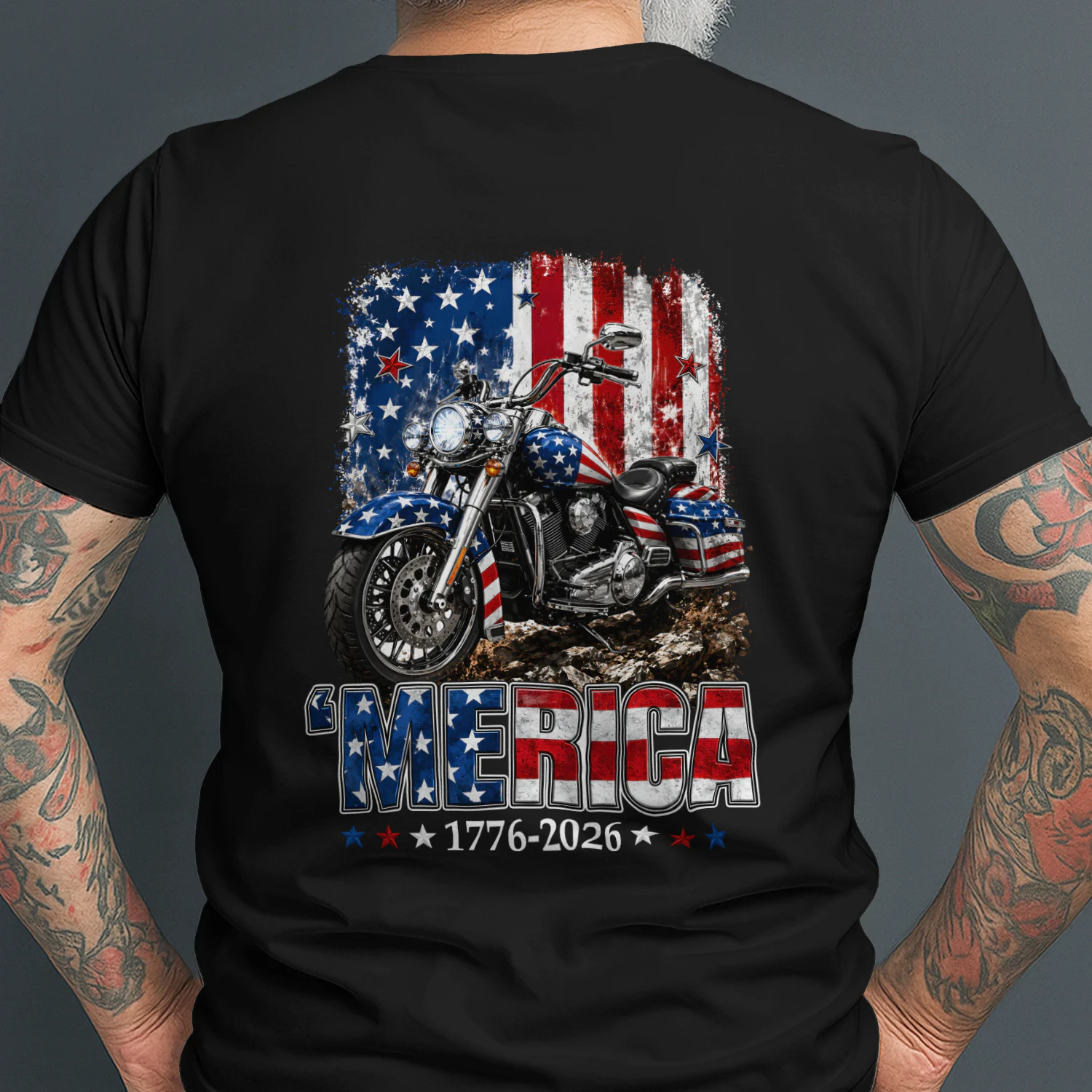 Motorcycle Merica 1776 - 2026